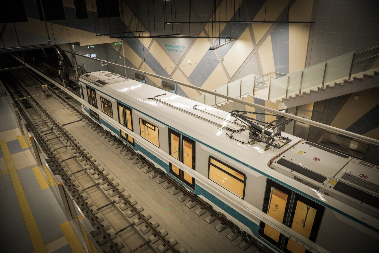 Sofia, Siemens Inspiro SF N°. 3004; Sofia — Metro — [3] Third subway diameter — green line