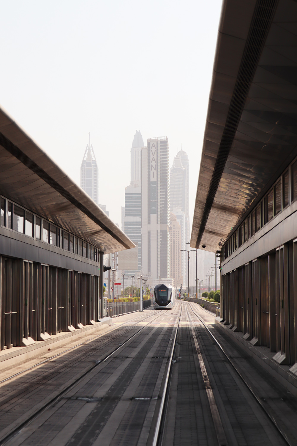 Дубай — Трамвайные линии и инфраструктура