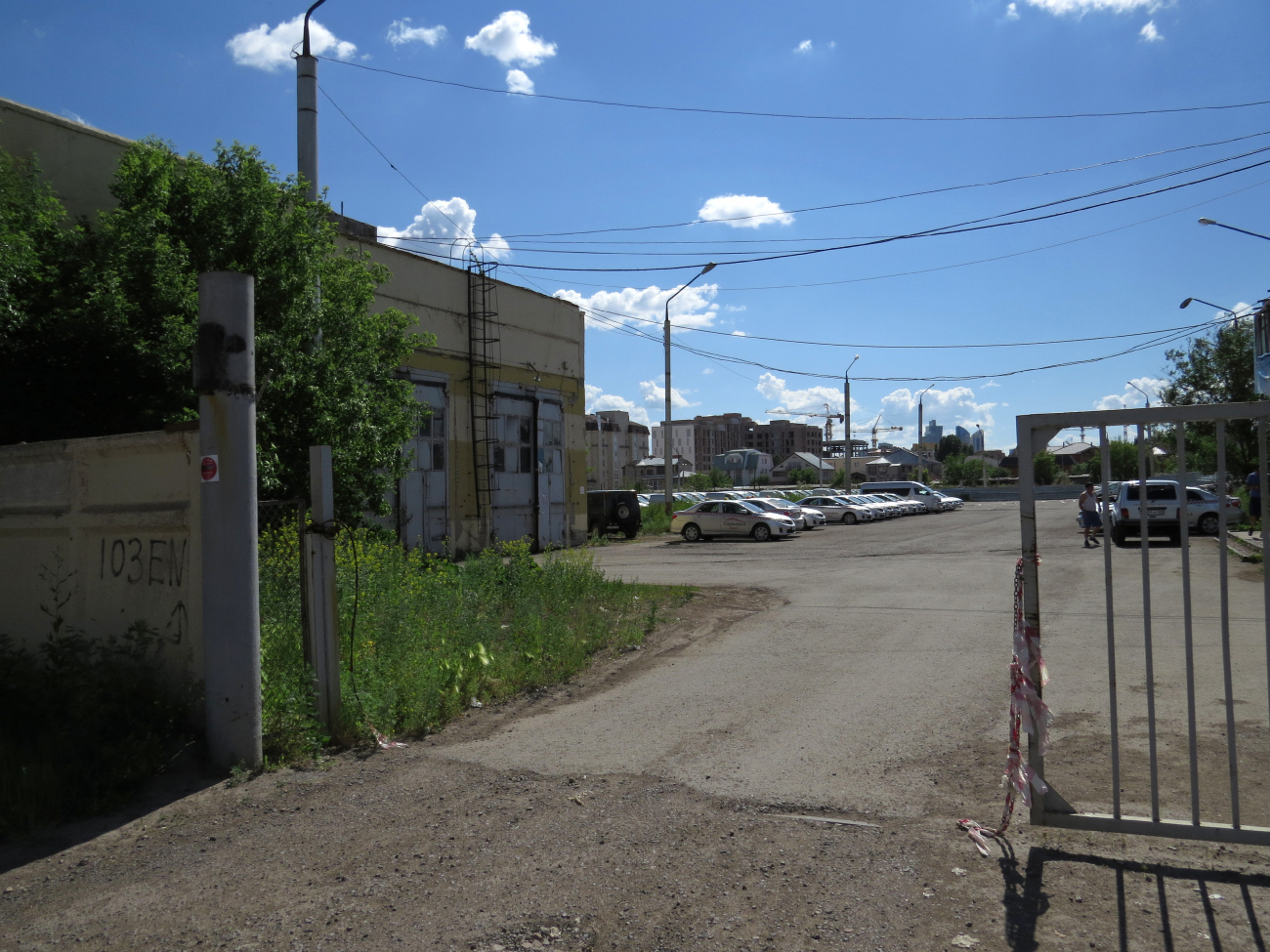 Астана — Троллейбусный парк