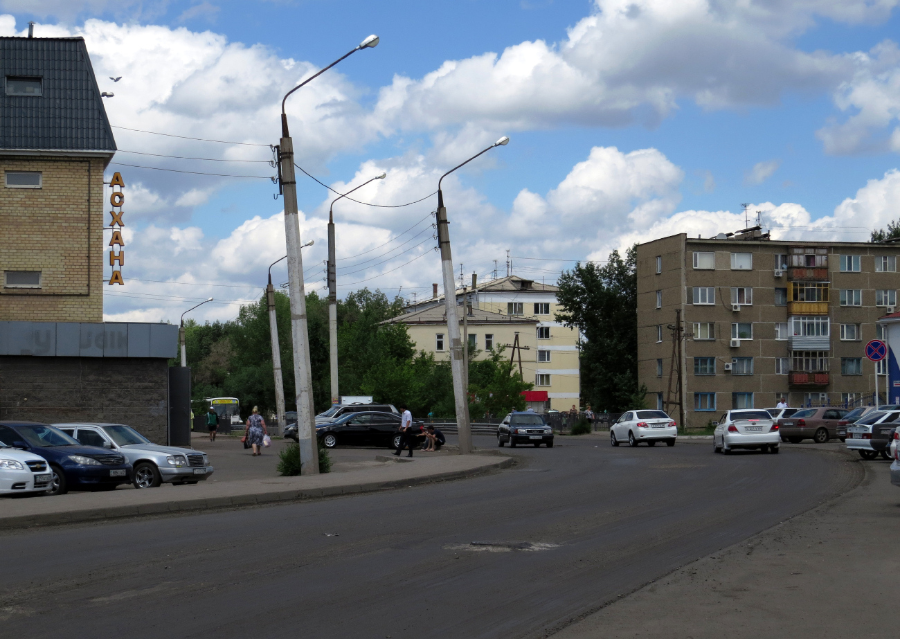 Астана — Разобранные троллейбусные линии