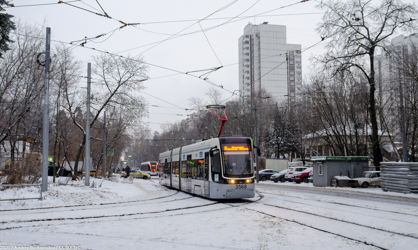 Москва, 71-414 (Pesa Fokstrot) № 3568 Москва, 71-414 (Pesa Fokstrot) № 3568