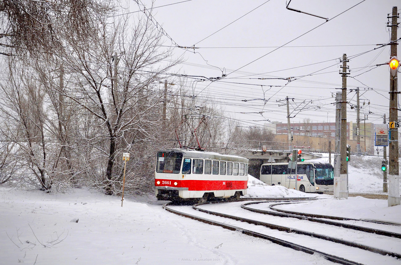 Волгоград, Tatra T3SU мод. ВЗСМ № 2661