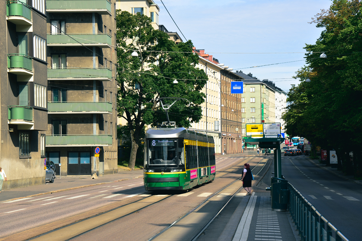 Хельсинки — Эспоо, Škoda ForCity Smart Artic MLNRV3 № 442