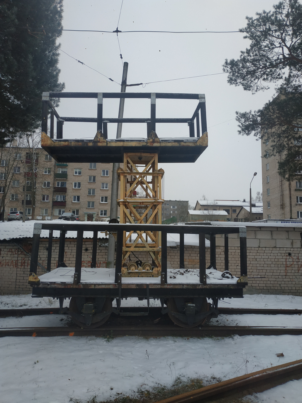 Даугавпилс, Двухосный прицепной вагон № б/н2