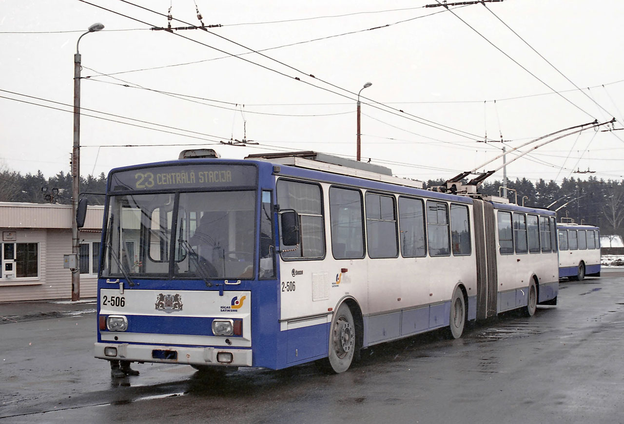 Рига, Škoda 15Tr13/6M № 2-506