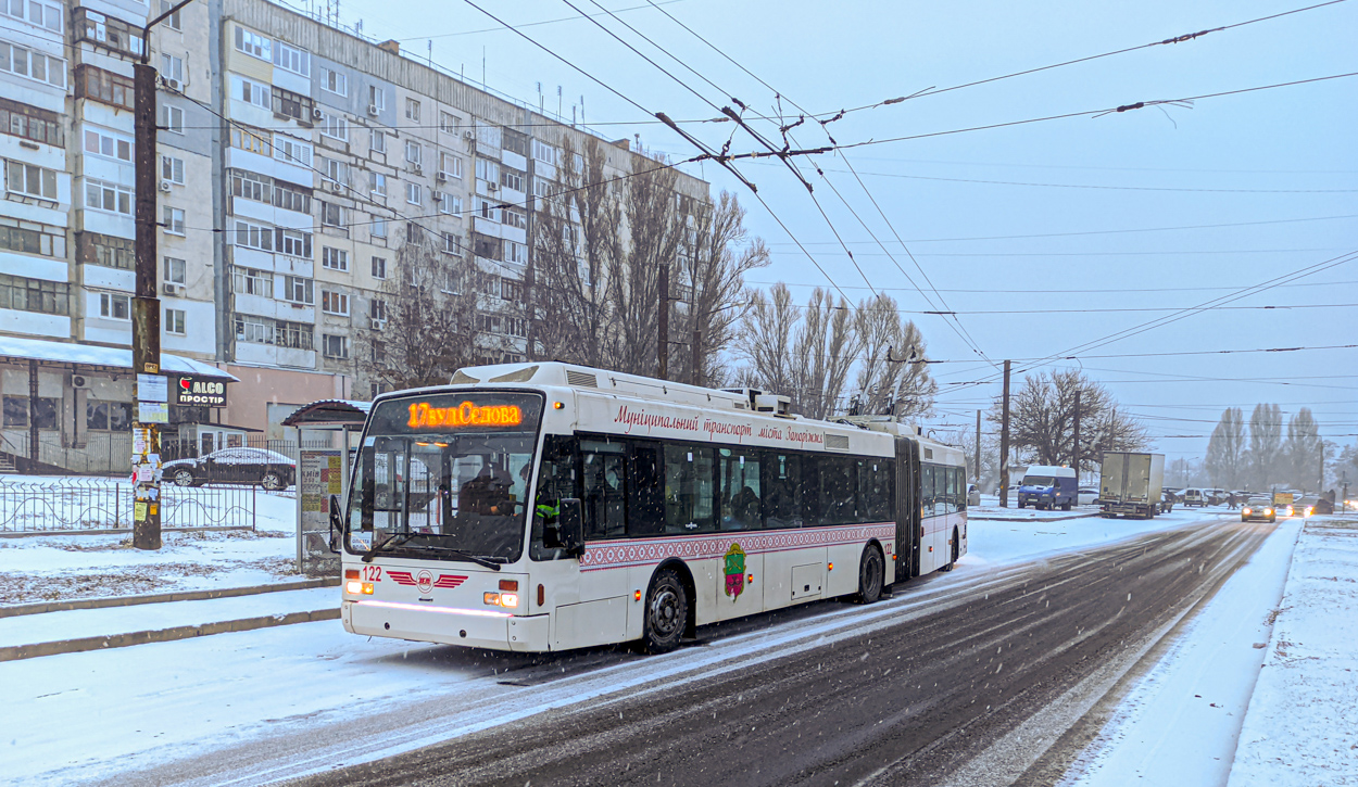 Запорожье, Van Hool AG 300T № 122