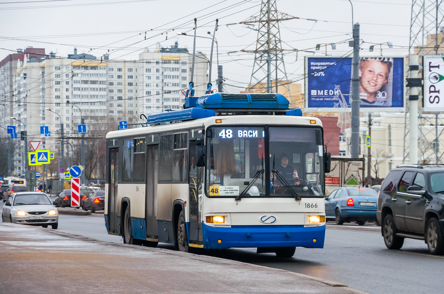 Санкт-Петербург, БТЗ-52768Т № 1866