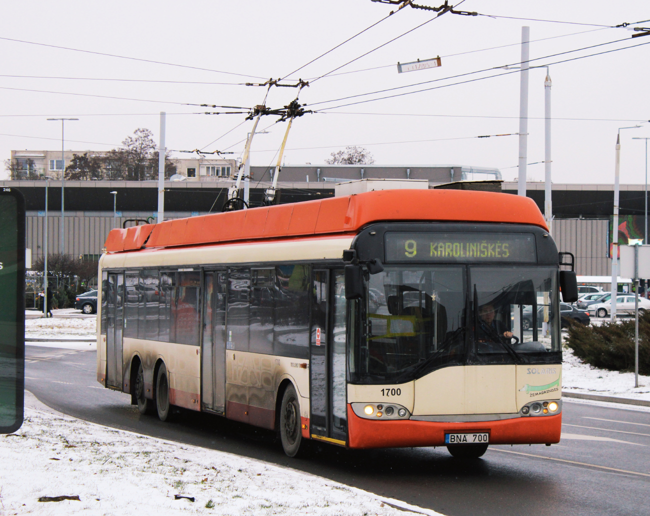 Вильнюс, Solaris Trollino II 15 AC № 1700