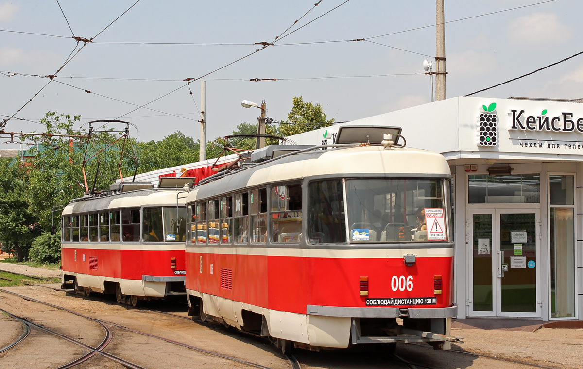 Краснодар, Tatra T3SU КВР ТРЗ № 006
