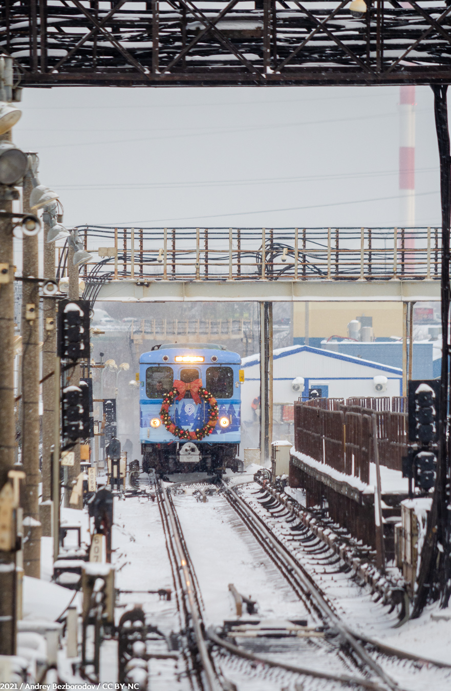 Москва — Метрополитен — [7] Таганско-Краснопресненская линия; Москва — Метрополитен — Подвижной состав — Еж3/Ем-508Т