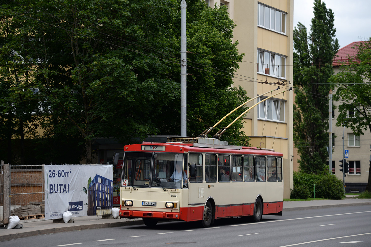 Вильнюс, Škoda 14Tr13/6 № 1643