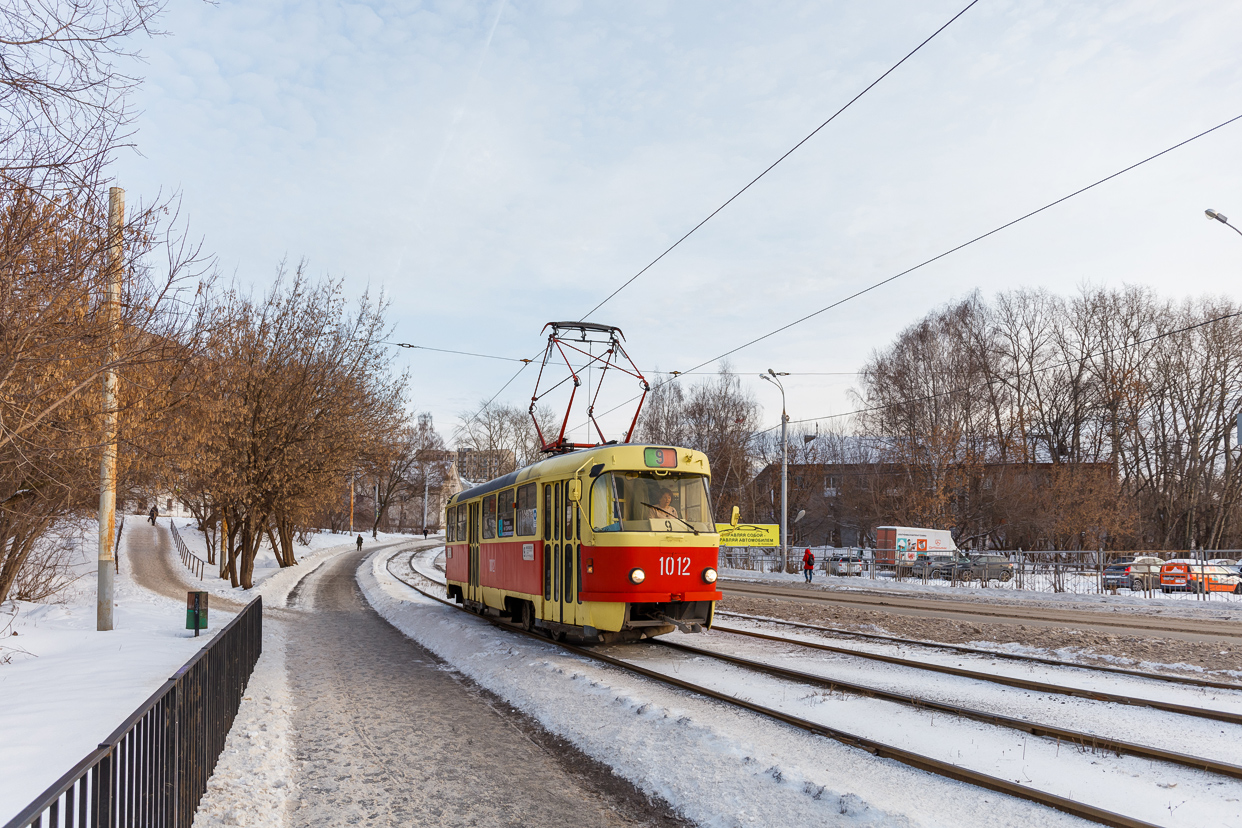 Izhevsk, Tatra T3SU mod. Izhevsk Br. 1012
