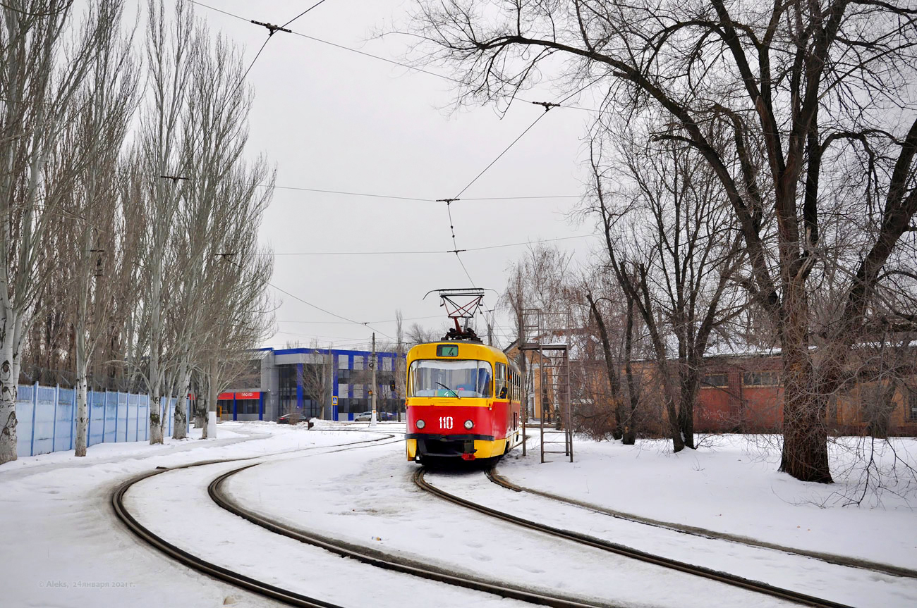 Волжский, Tatra T3SU № 110