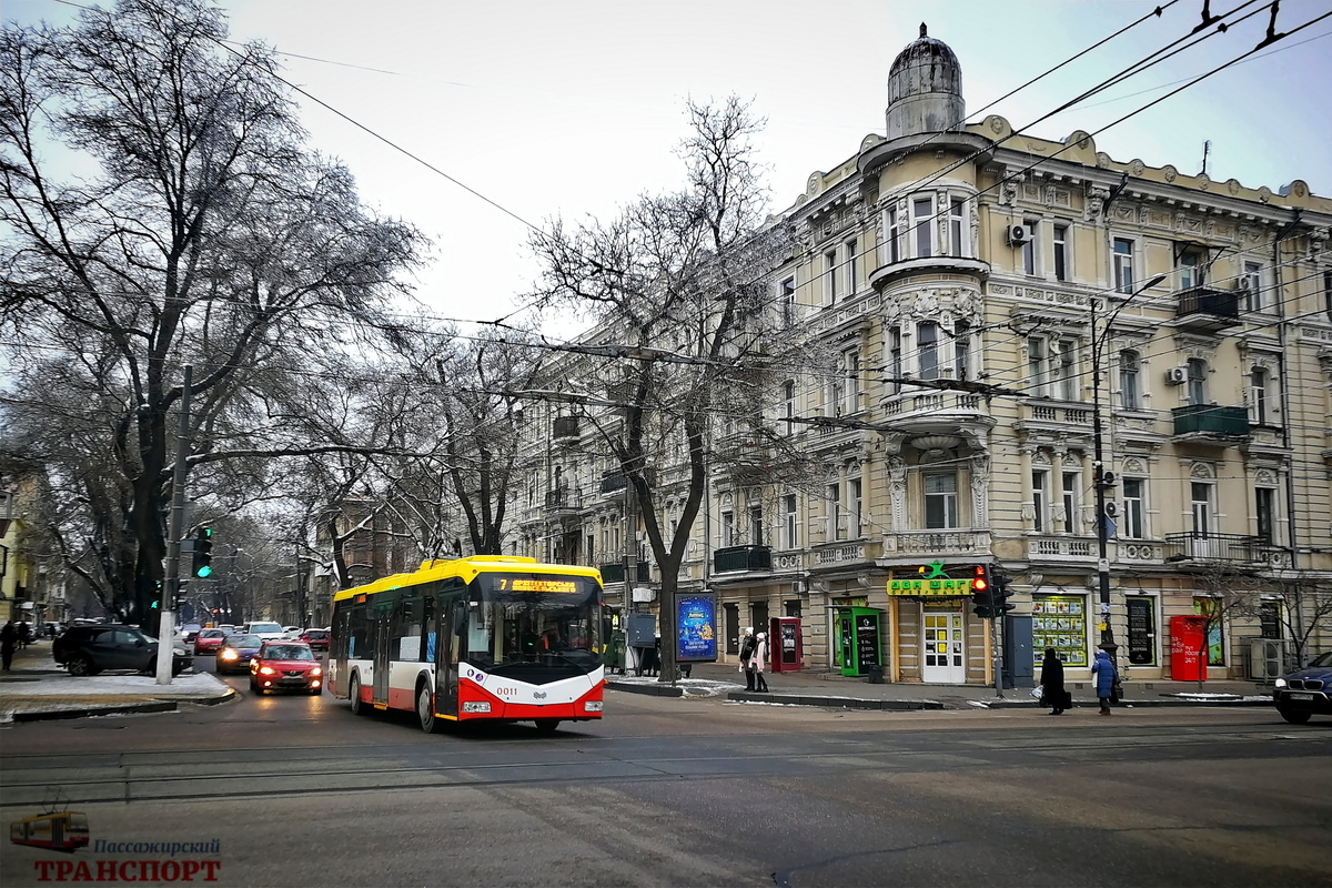 Одесса, БКМ 321 № 0011
