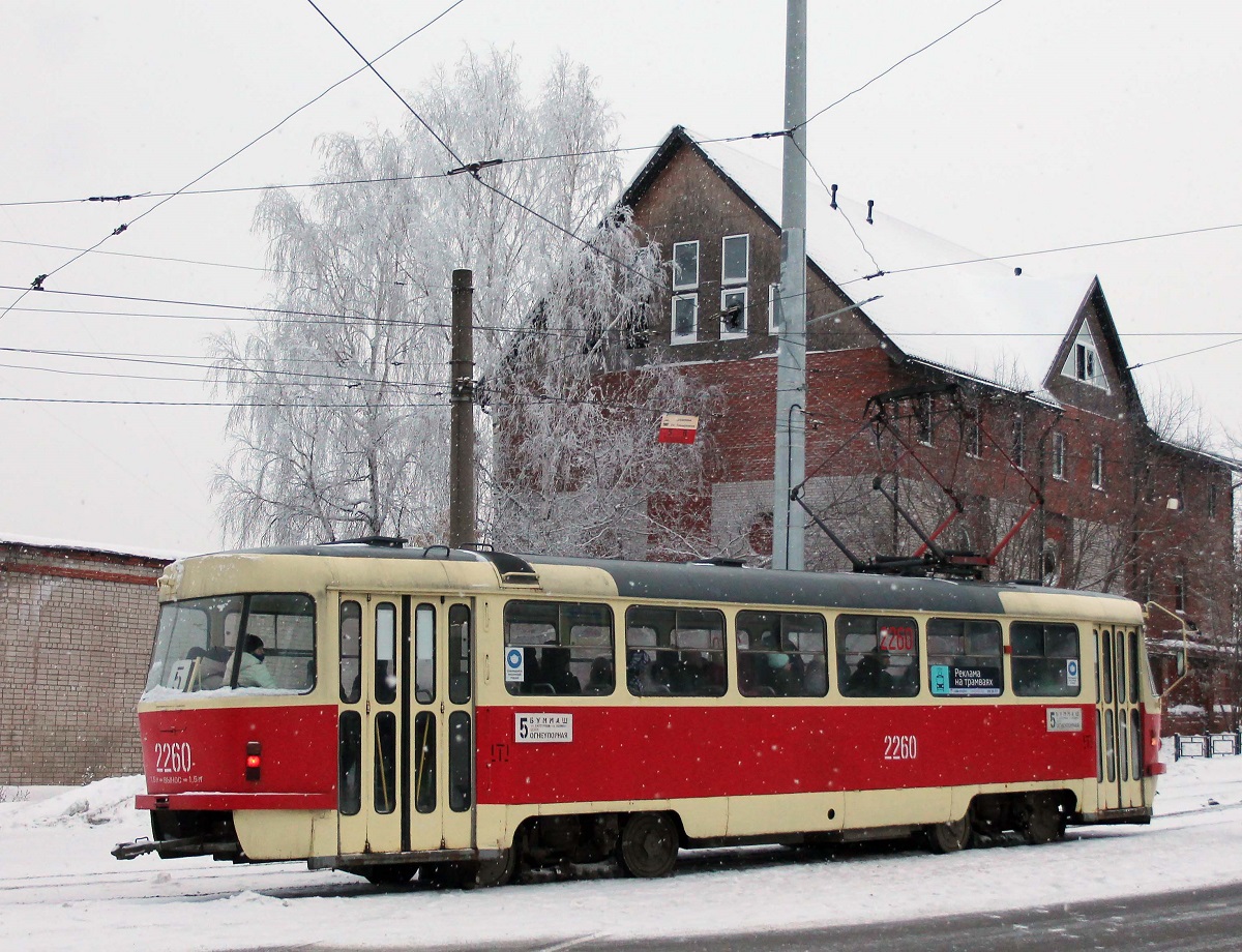 Ижевск, Tatra T3SU (двухдверная) № 2260