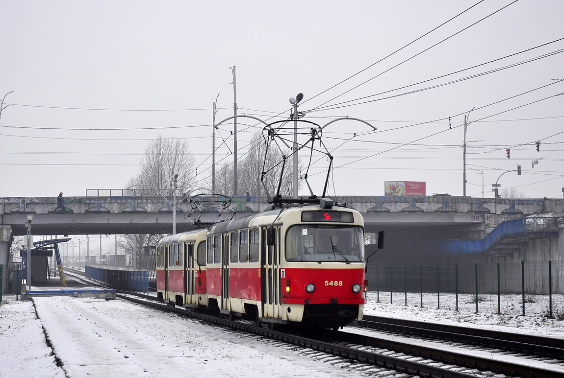 Киев, Tatra T3SUCS № 5488