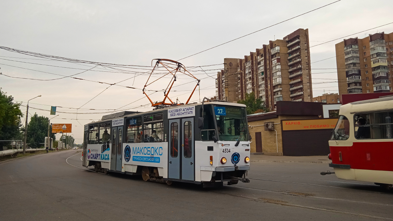 Харьков, Tatra T6A5 № 4534