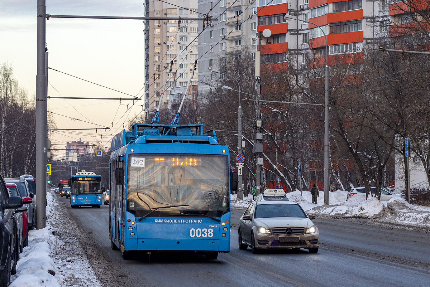 Химки, Тролза-5265.00 «Мегаполис» № 0038