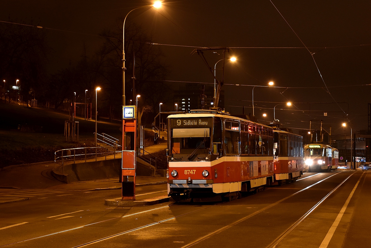 Prága, Tatra T6A5 — 8747