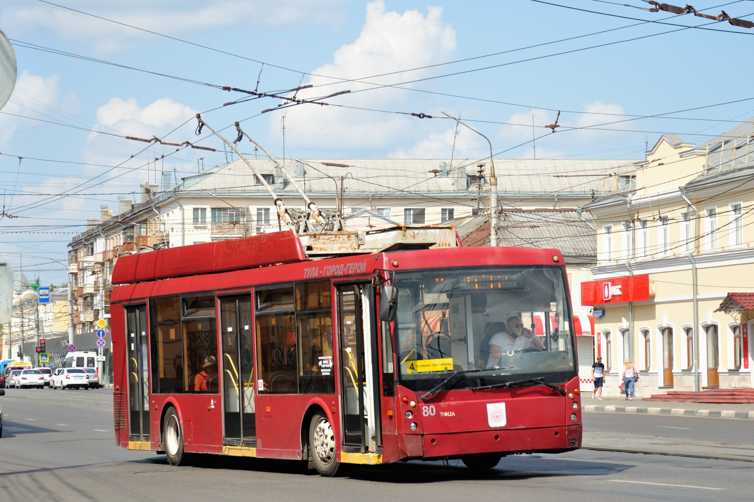 Тула, Тролза-5265.00 «Мегаполис» № 80 Тула, Тролза-5265.00 «Мегаполис» № 80