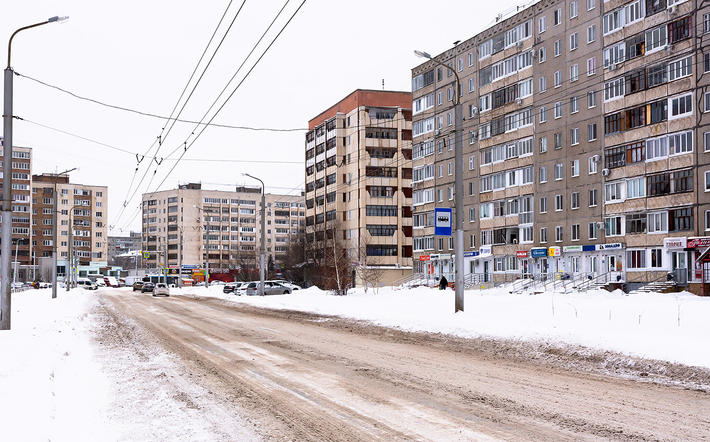 Уфа — Троллейбусная сеть — север