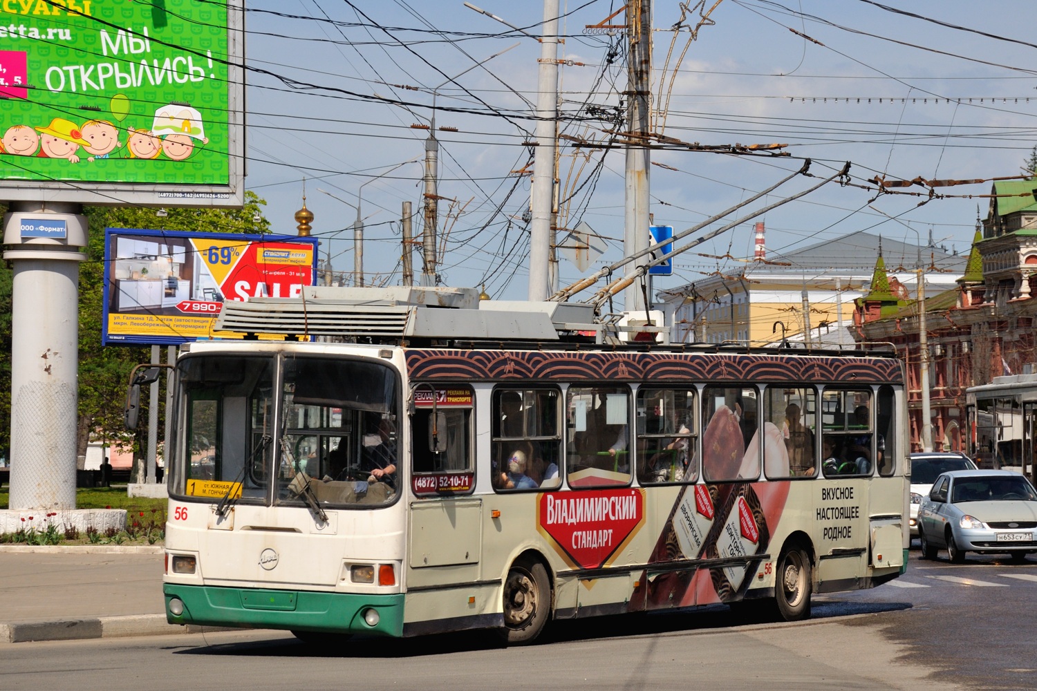 Тула, ЛиАЗ-5280 (ВЗТМ) № 56
