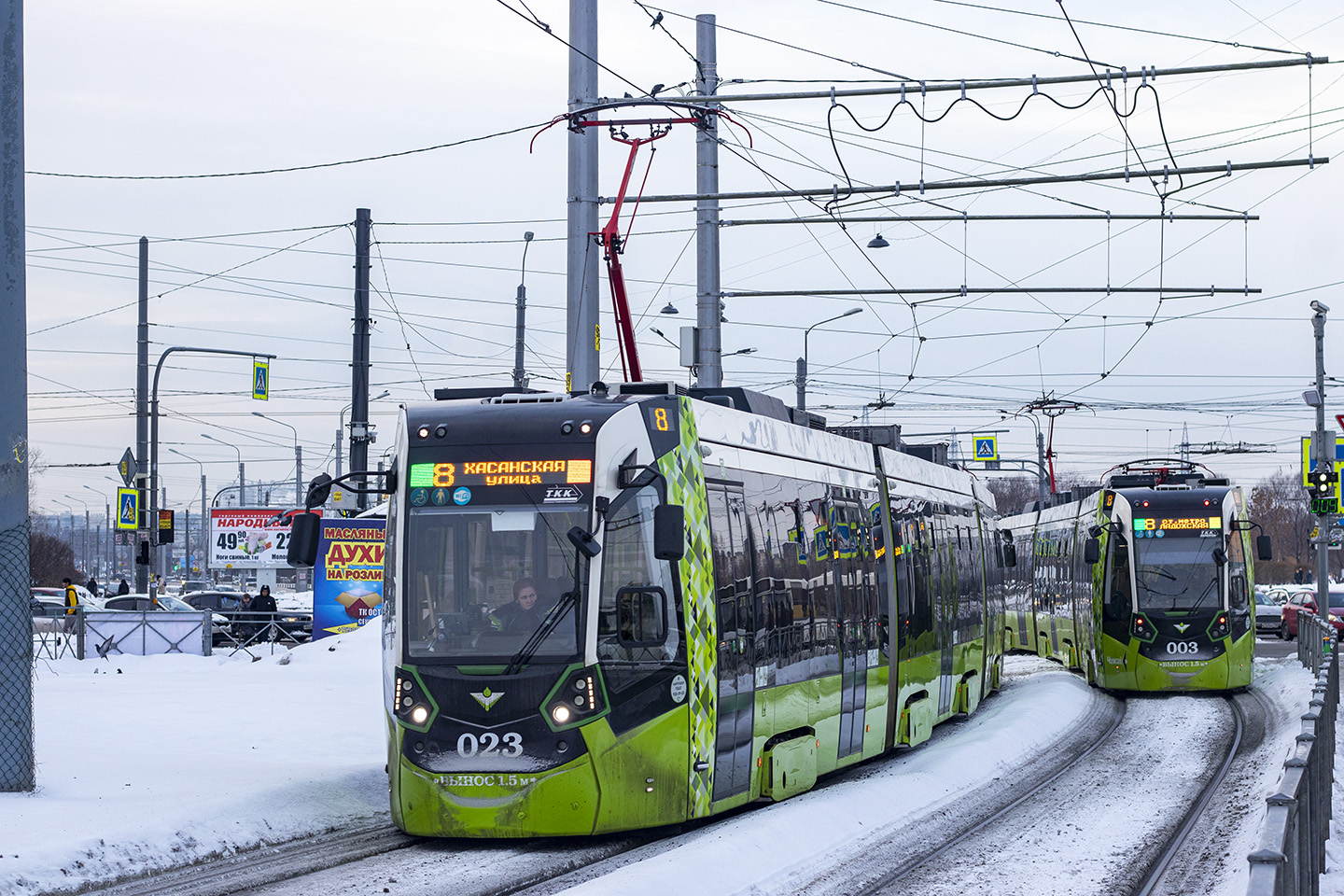 Sanktpēterburga, Stadler B85600M № 023