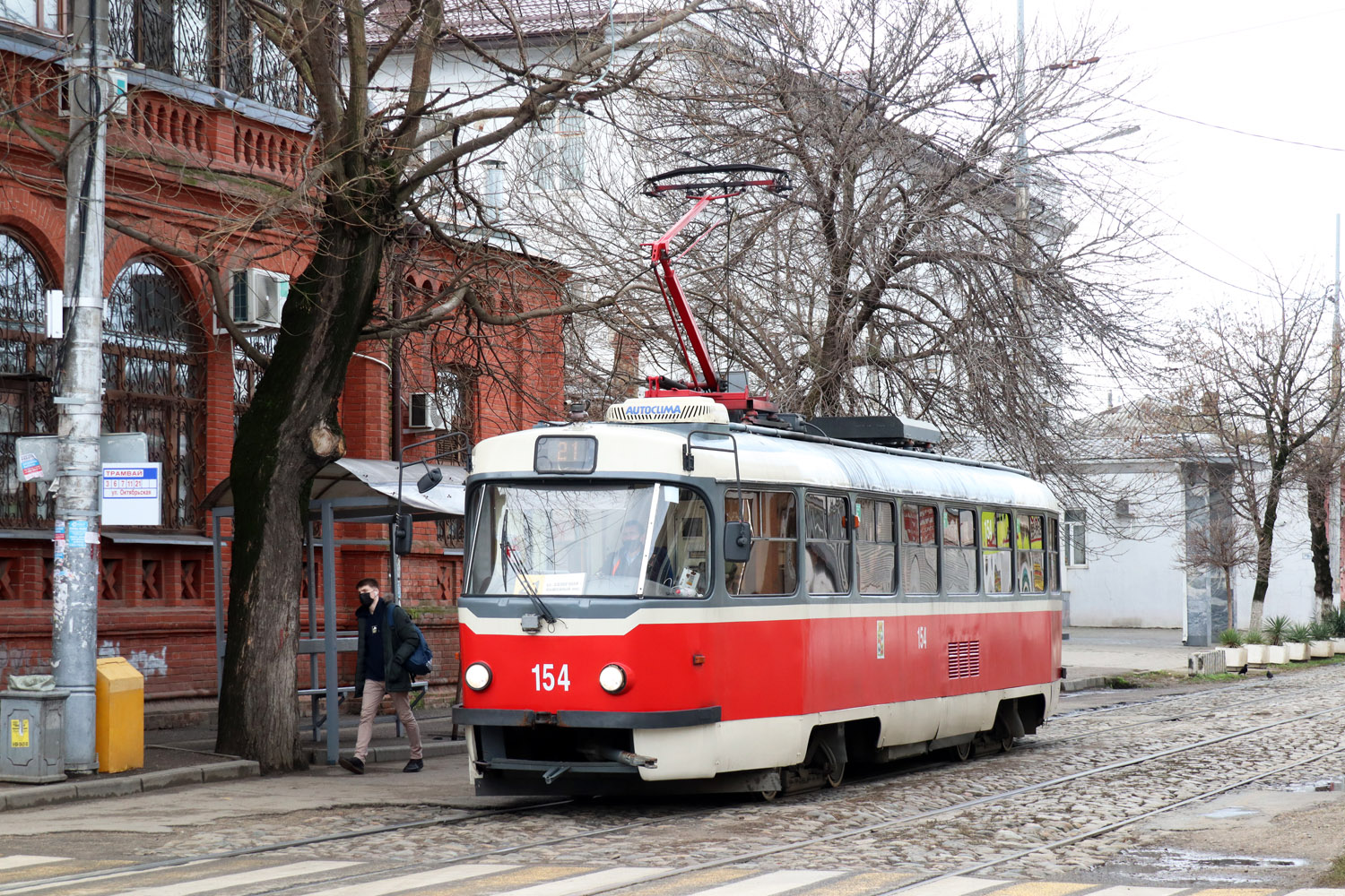 Краснодар, Tatra T3SU КВР МРПС № 154