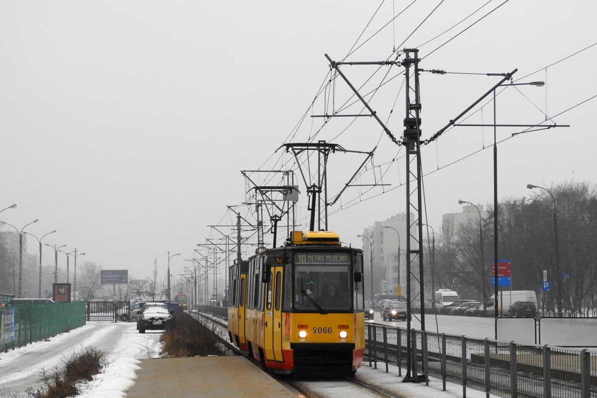 Варшава, Konstal 105N2k № 2066