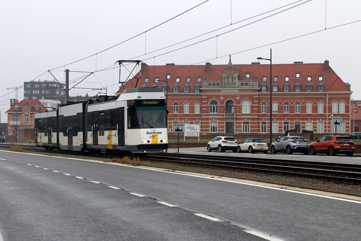 Береговой трамвай, BN/ACEC type 6000 8-axle № 6018