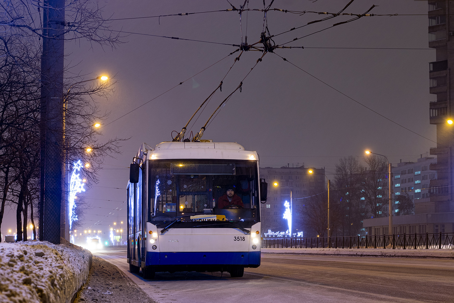 Санкт-Петербург, Тролза-5265.00 «Мегаполис» № 3518