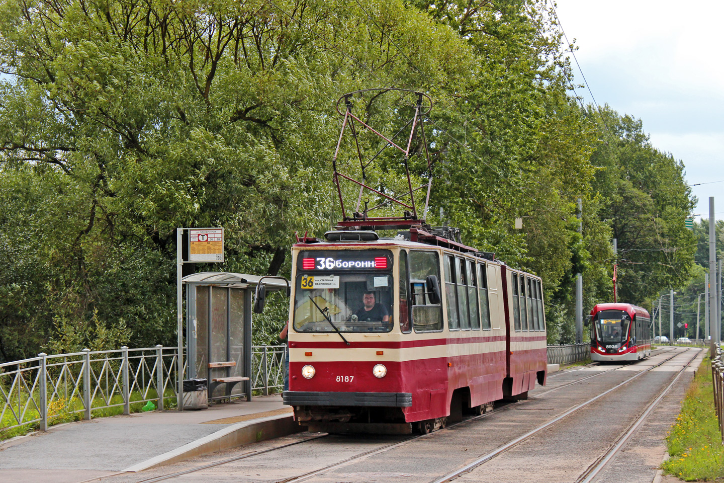 Санкт-Петербург, ЛВС-86К № 8187 Санкт-Петербург, ЛВС-86К № 8187