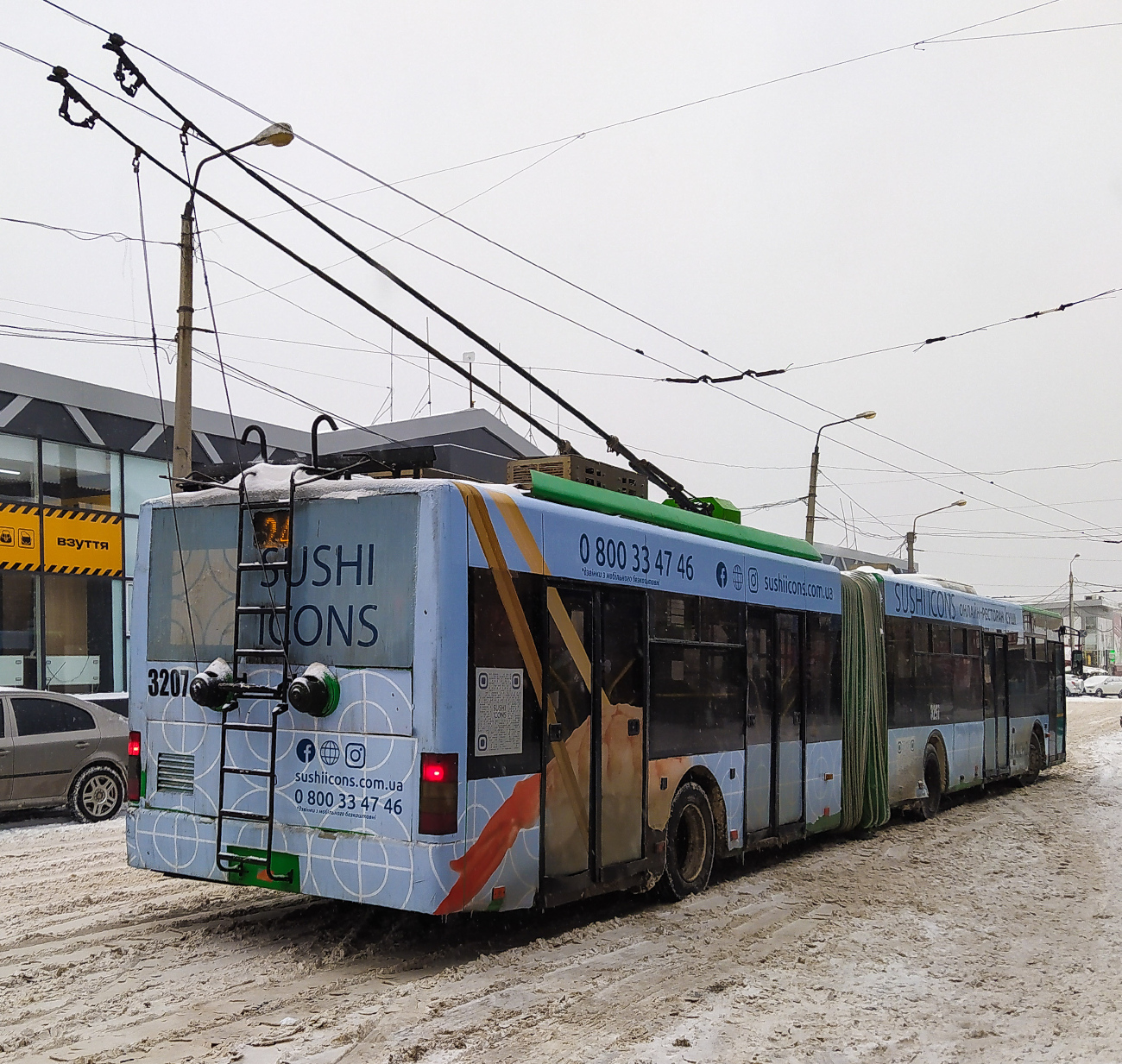 Харьков, ЛАЗ E301D1 № 3207