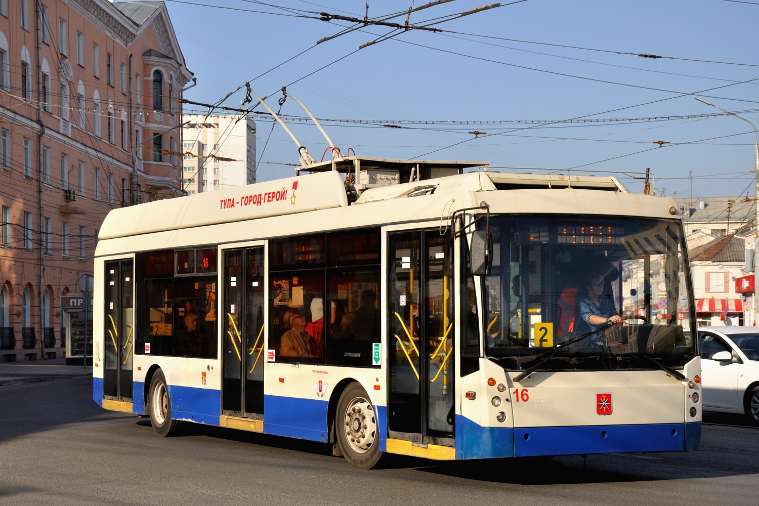 Тула, Тролза-5265.00 «Мегаполис» № 16 Тула, Тролза-5265.00 «Мегаполис» № 16