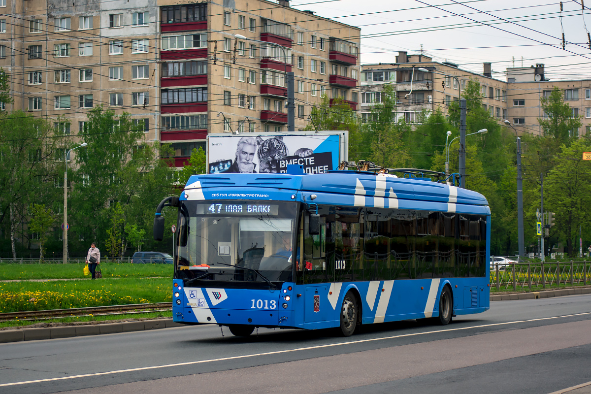 Pietari, Trolza-5265.08 “Megapolis” # 1013 Pietari, Trolza-5265.08 “Megapolis” # 1013