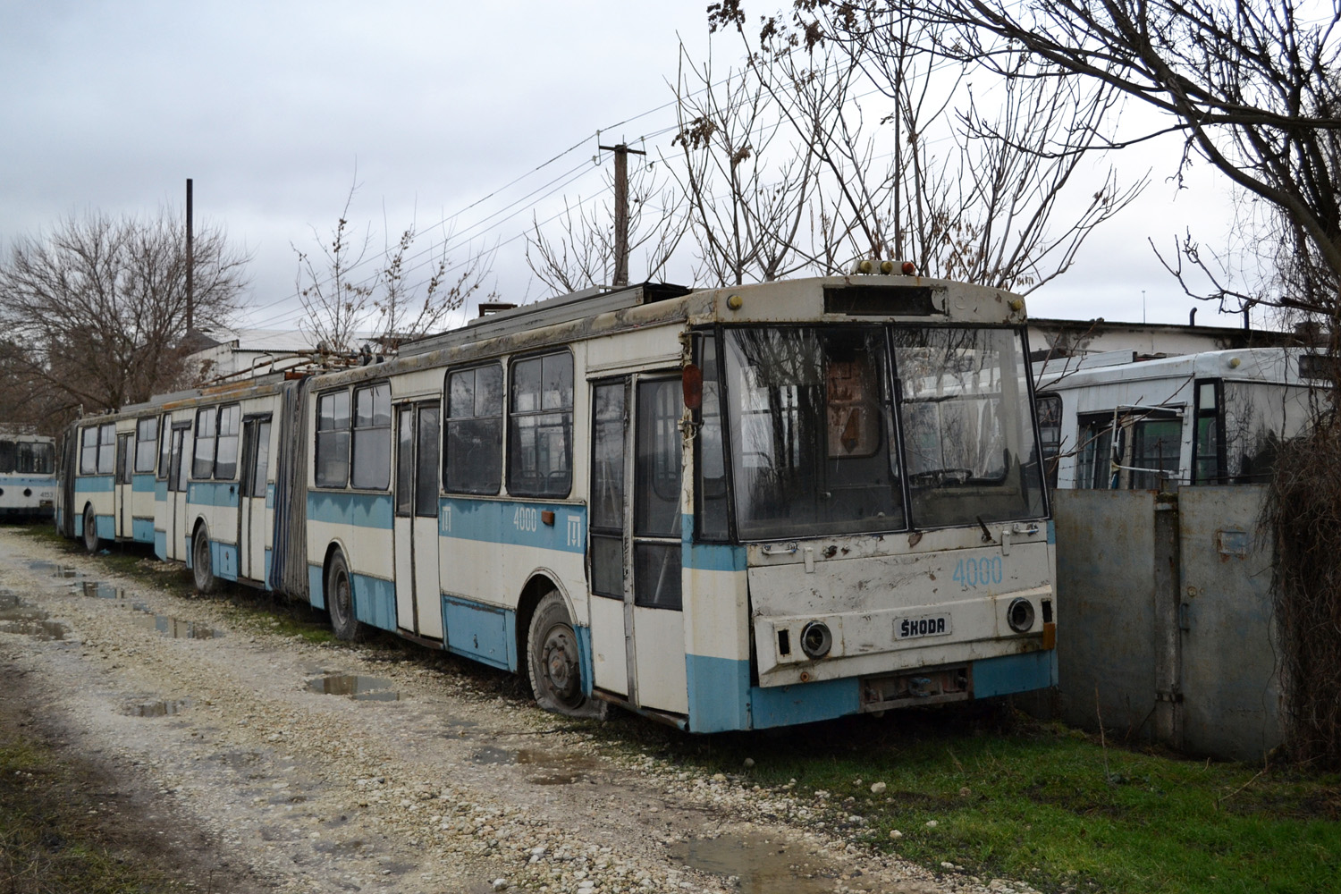 Крымский троллейбус, Škoda 15Tr02/6 № 4000