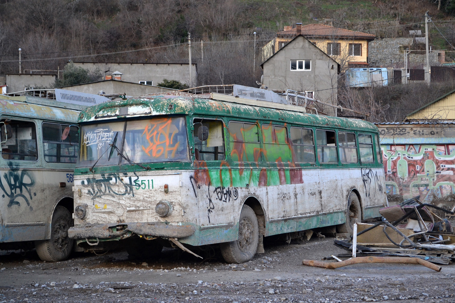 Крымский троллейбус, Škoda 9Tr19 № 5511