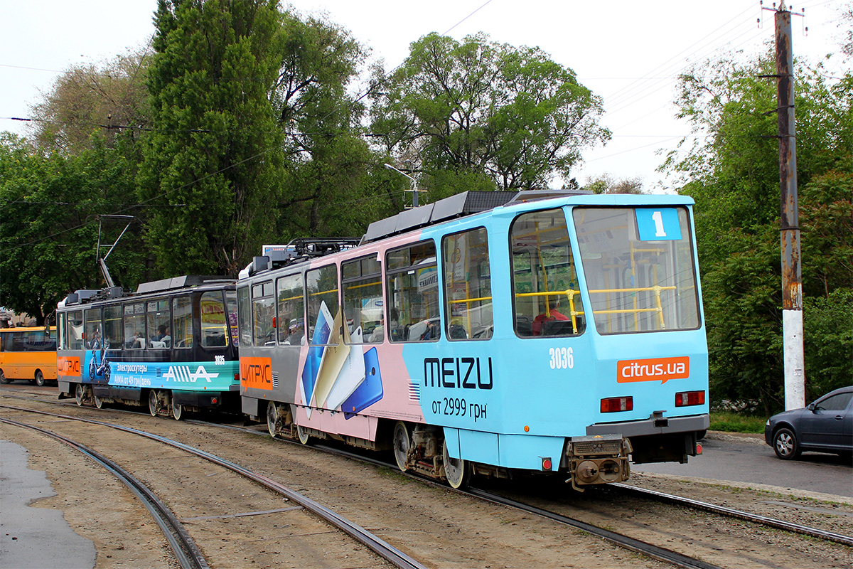 Днепр, Tatra T6A2M № 3036