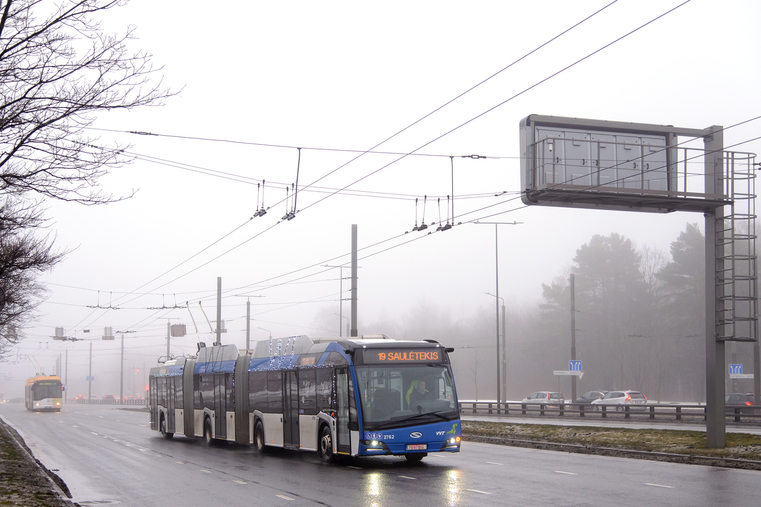 Вильнюс, Solaris Trollino IV 24 MetroStyle № 2762