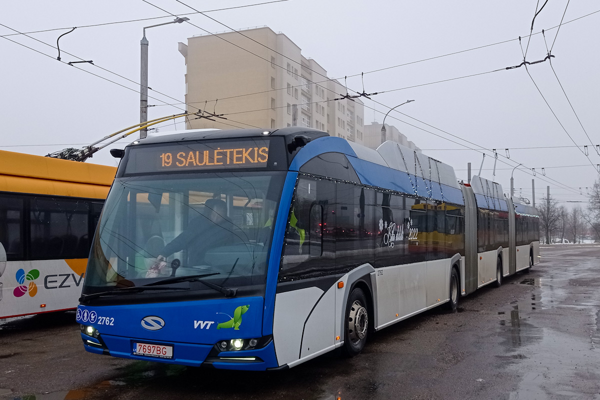 Vilnius, Solaris Trollino IV 24 MetroStyle nr. 2762 Vilnius, Solaris Trollino IV 24 MetroStyle nr. 2762