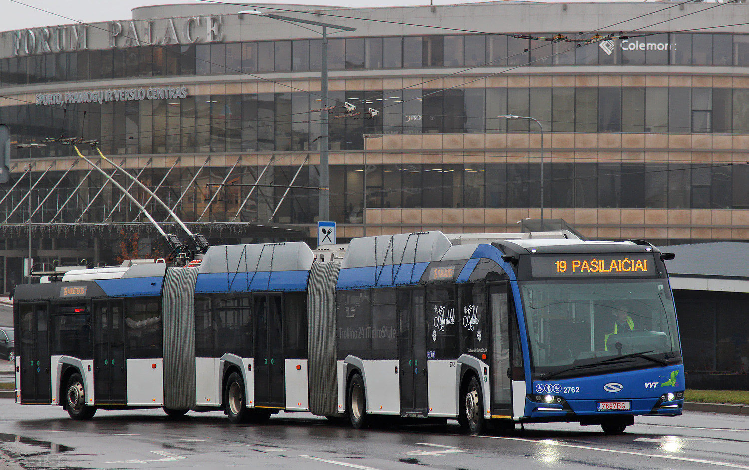 Вильнюс, Solaris Trollino IV 24 MetroStyle № 2762