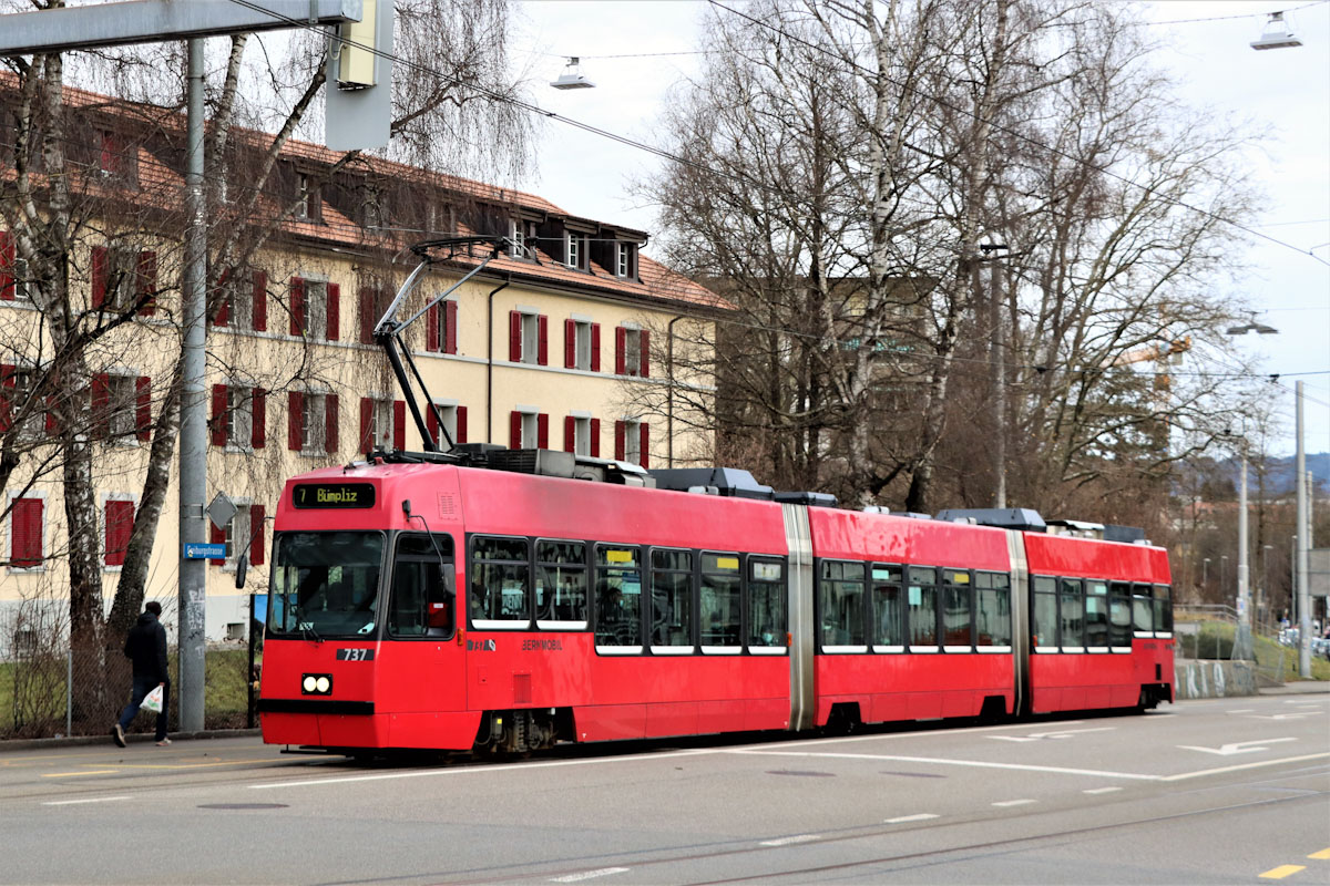 Берн, ACMV/ABB/Duewag Be 4/8 № 737