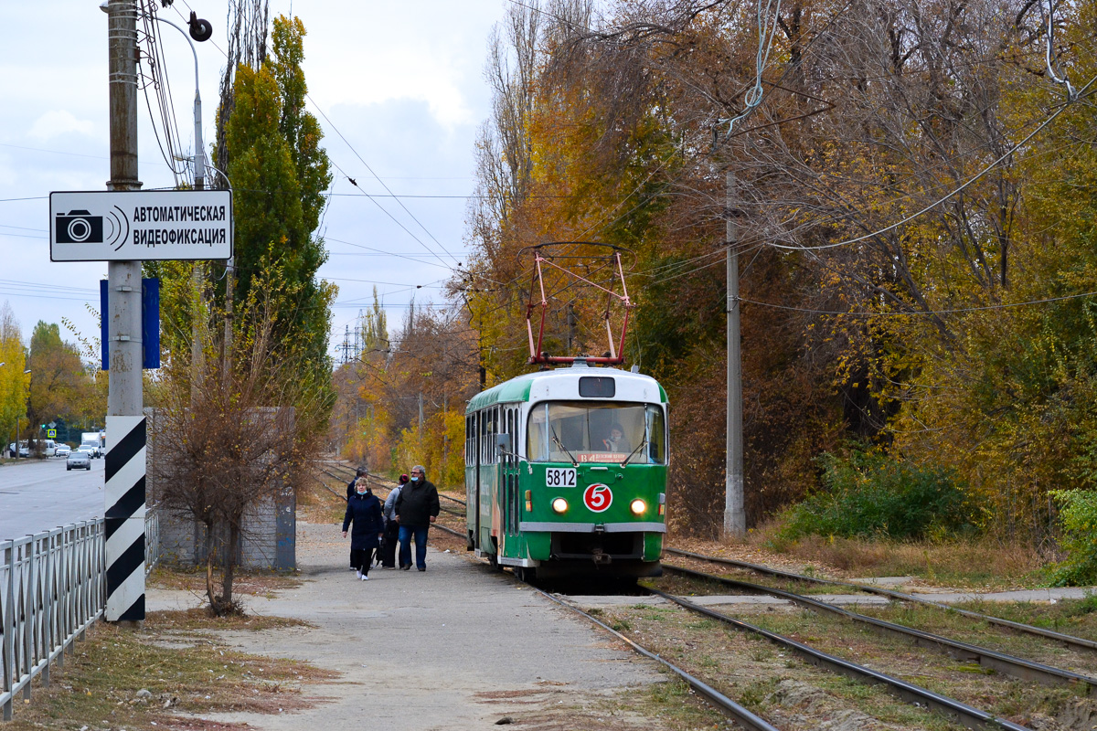 Volgograd, Tatra T3SU # 5812