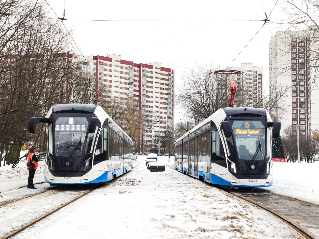 Москва, 71-931М «Витязь-М» № 31420; Москва, 71-931М «Витязь-М» № 31396