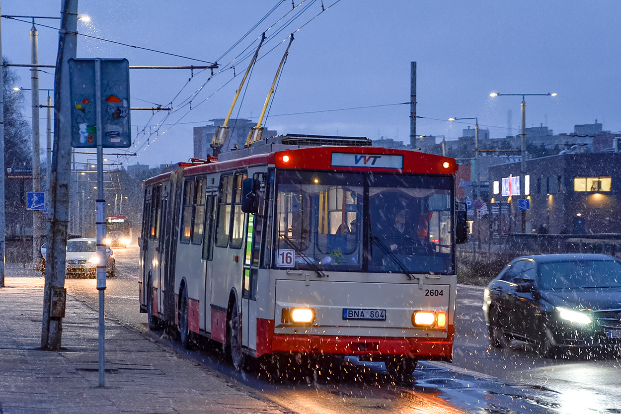 Vilnius, Škoda 15Tr03/6 Nr. 2604