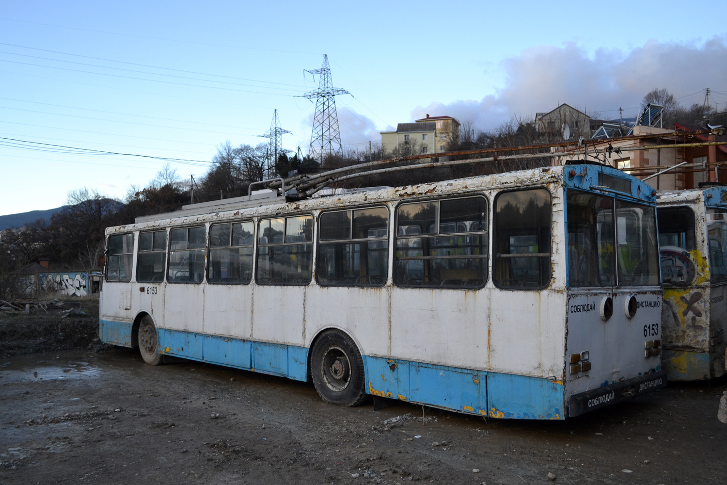 Крымский троллейбус, Škoda 14Tr11/6 № 6153