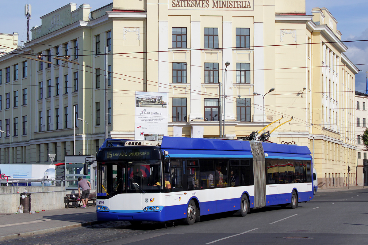 Riga, Solaris Trollino II 18 Ganz Br. 16197 Riga, Solaris Trollino II 18 Ganz Br. 16197