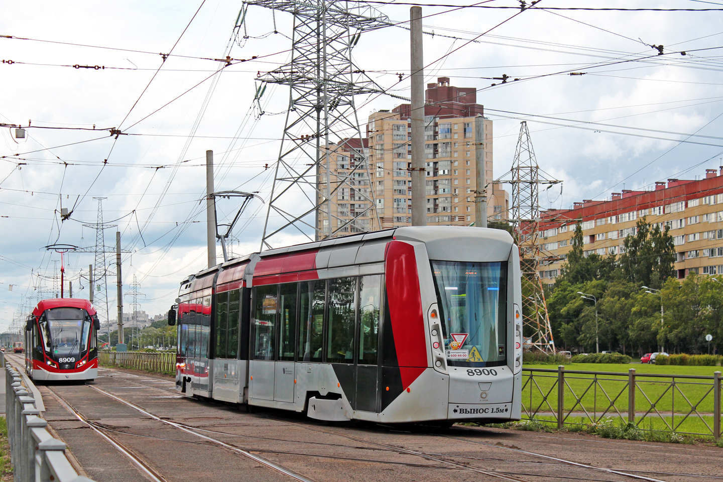 Санкт-Петербург, 71-801 (Alstom Citadis 301 CIS) № 8900
