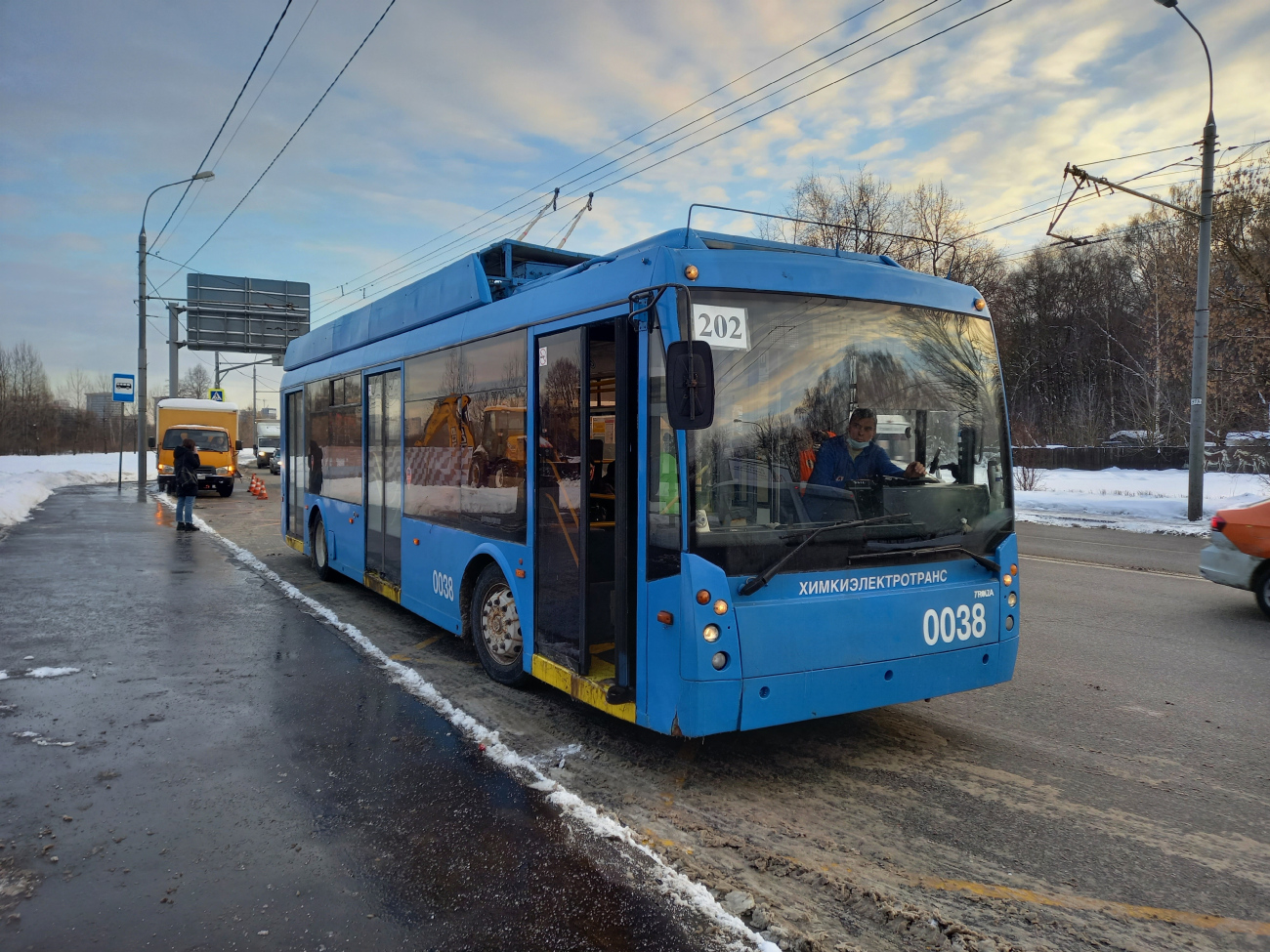 Химки, Тролза-5265.00 «Мегаполис» № 0038