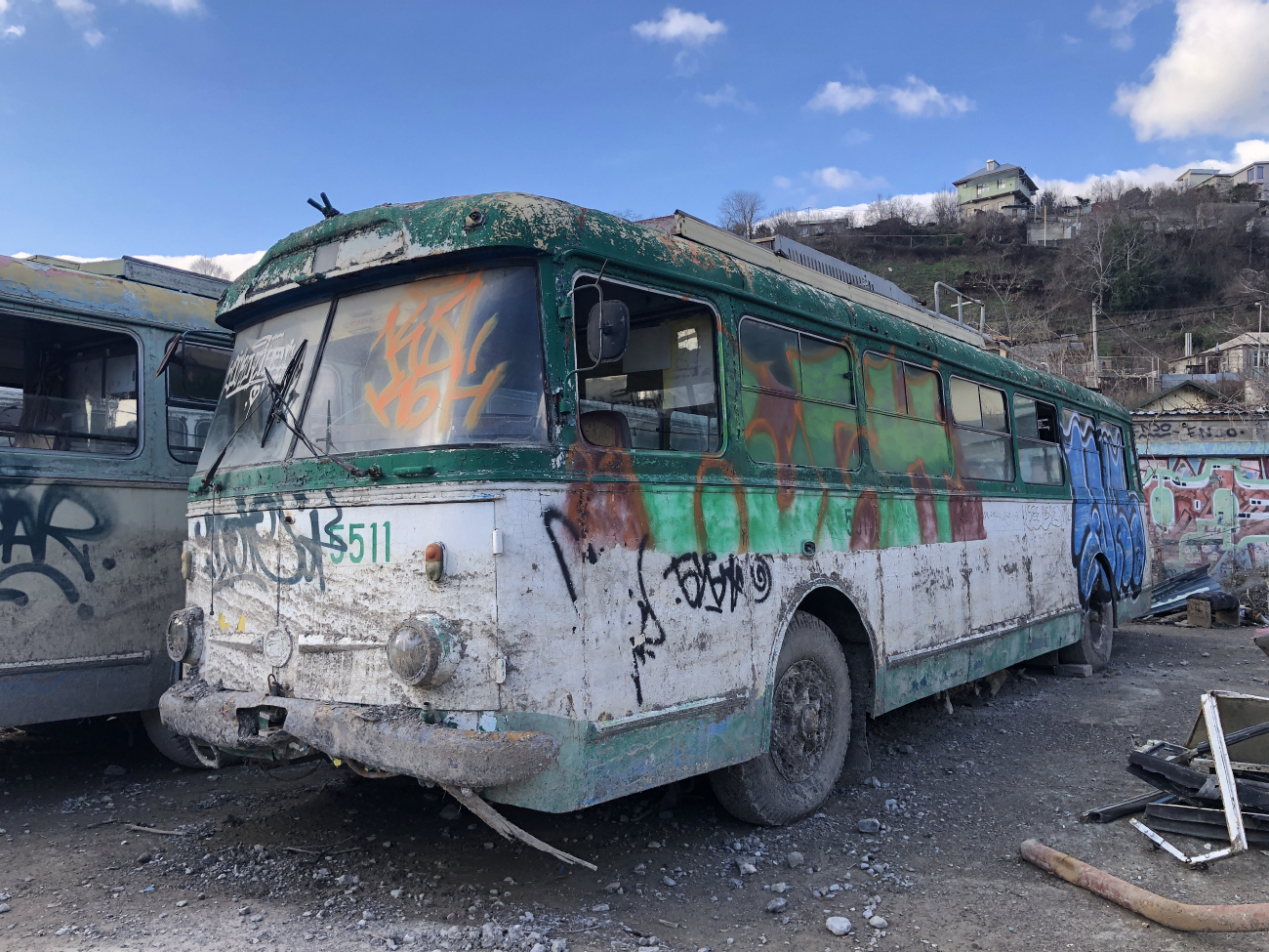 Крымский троллейбус, Škoda 9Tr19 № 5511